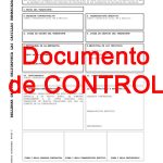 Documento de control - Productos FROET